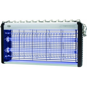 Insect Killer lamp Esperanza SWIFT EHQ007, power: 30 W (15Wx2),  Applicable area: 100m?, Lamp type: UV-A lamp BL T8, voltage: 2500v, Cable length: 120cm, Product size:48.5 x 7.5 x 25cm