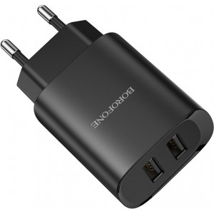 Borofone Wall Charger BN2 (EU), Black