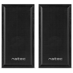 Natec Speaker Panther, 2.0, 6W, USB, Black