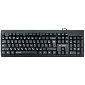 Keyboard Qumo Kappa, 12 Fn hotkeys, Black, USB