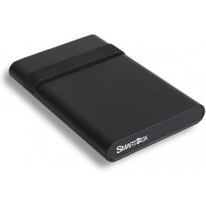 2.5" External HDD 1TB (USB3.2) SmartDisk (by Verbatim) Mobile Drive 1TB with Cable Tidy, Black, Official Recertified Hard Drives, Tested Verbatim quality standards