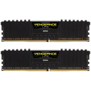 32GB DDR4 Dual-Channel Kit Corsair Vengeance LPX Black 32GB (2x16GB) DDR4 (CMK32GX4M2E3200C16) PC4-25600 3200MHz CL16, Retail (memorie/память)