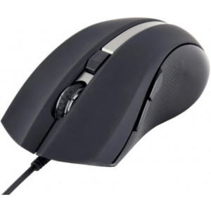 Mouse Gembird MUS-GU-02, Laser, 800-2400 dpi, 6 buttons, Ambidextrous, Black, USB