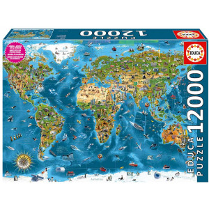 Educa 19057 12000 Wonders of the World