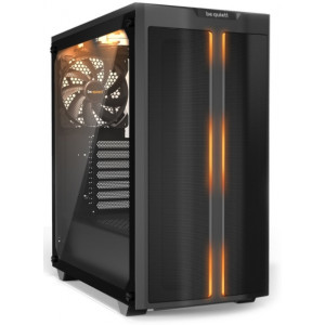 Case ATX be quiet! Pure Base 500DX, w/o PSU, 3x140mm, 1xUSB 3.2, 1xType C, TG, ARGB LED, Black