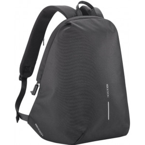 Backpack Bobby Soft, anti-theft, P705.791 for Laptop 15.6" & City Bags, Black