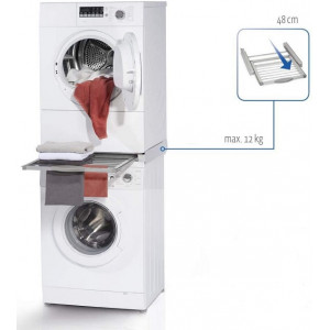 Рама для крепления сушилки к стиральной машине Xavax 110225 Stacking Kit for Washing Machines / Dryers, Integrated Laundry Maiden