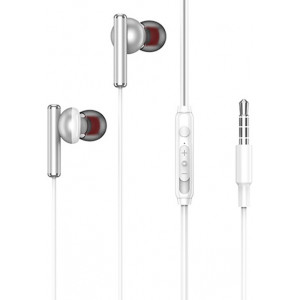 XO earphones, EP32 in-ear earphone, White