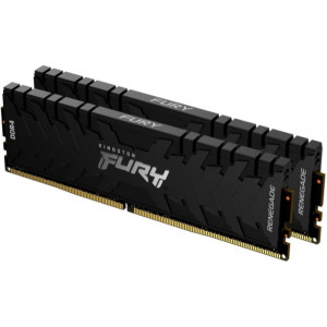 16GB (Kit of 2*8GB) DDR4-2666 Kingston FURY® Renegade DDR4, PC21300, CL13, 1.35V, Asymmetric BLACK Large heat spreader, Intel XMP Ready (Extreme Memory Profiles)