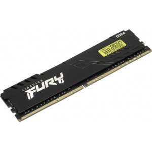 16GB DDR4-3200  Kingston FURY® Beast DDR4, PC25600, CL16, 1.35V, Auto-overclocking, Asymmetric BLACK low-profile heat spreader, Intel XMP Ready  (Extreme Memory Profiles)