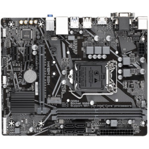 Материнская плата Gigabyte H410M S2H V3 1.0  mATX, S1200, Intel® H510