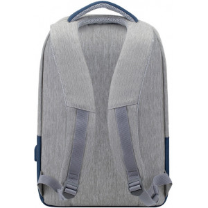 Backpack Rivacase 7562, for Laptop 15,6"" & City bags, Gray/Dark Blue