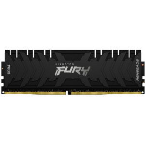 8GB DDR4-3200  Kingston FURY® Renegade DDR4, PC25600, CL16, 1.35V, Asymmetric BLACK Large heat spreader, Intel XMP Ready (Extreme Memory Profiles)
