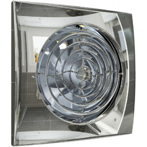 AURA 4C Chrome Вентилятор осевой вытяжной д.100 Эра