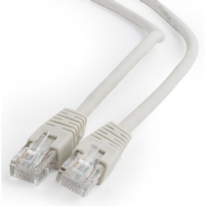 Patch Cord Cat.6U  0.25m  Grey, PP6U-0.25M, Cablexpert, Stranded Unshielded