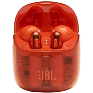 True Wireless JBL TUNE 225TWS,  Ghost Edition Orange, TWS Headset.