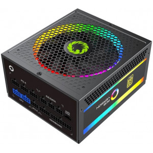 Power Supply ATX1050W GAMEMAX RGB-1050 Pro, 80+ Gold, Full Modular cable, Active PFC,140mm, RGB