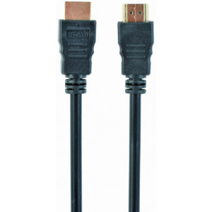  Gembird CC-HDMI4-6, 1.8 m, HDMI v.1.4, male-male, Black cable with gold-plated connectors, Bulk packing