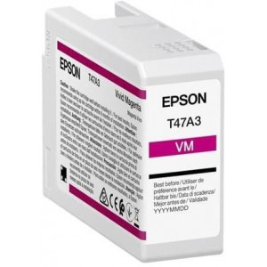 Ink Cartridge Epson T47A3 UltraChrome PRO 10 INK, for SC-P900, Viv Magenta, C13T47A300