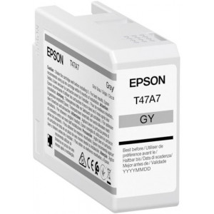 Ink Cartridge Epson T47A7 UltraChrome PRO 10 INK, for SC-P900, Gray, C13T47A700