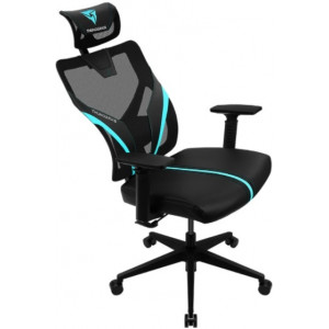 Gaming Chair ThunderX3 Yama1  Black/Cyan, User max load up to 150kg / height 165-180cm