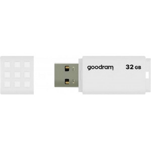 32GB USB2.0  Goodram UME2 White, Plastic, Anti-slip design (Read 20 MByte/s, Write 5 MByte/s)