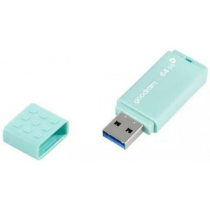 64Gb  USB3.0  GoodRAM  UME3 CARE Antibacterial (Read 60 MByte/s, Write 20 MByte/s)  UME3-0640CRR11