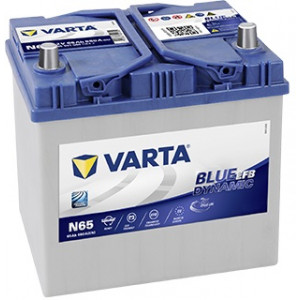VARTA Аккумулятор  65AH 650A(JIS) клемы 0 (232x173x225) S4 024 EFB(AGM-)