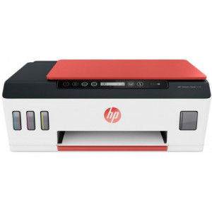 MFD CISS HP Smart Tank 519 Wireless, White/Red/Black, A4, up to 11ppm/5ppm black/color, up to 4800x1200 dpi, 1200x1200dpi, Up to 800 p/m, 800Mhz, 256 Mb, 7 segment LCD, Hi-Speed USB 2.0, Wi-Fi, Bluetooth LE,  (3*GT53XL Black 135ml, 1*GT52 C/M/Y)