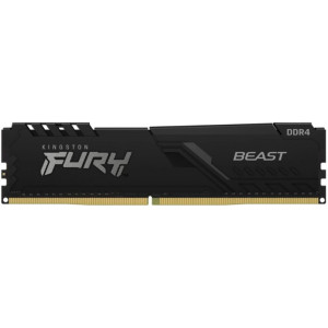 16GB DDR4-2666MHz  Kingston FURY Beast (KF426C16BB1/16), CL16-18-18, 1.2V, Intel XMP 2.0, Black