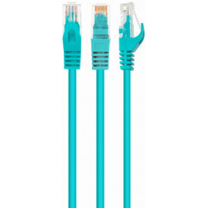 Patch Cord Cat.6U  3m, Green, PP6U-3M/G, Cablexpert, Stranded Unshielded