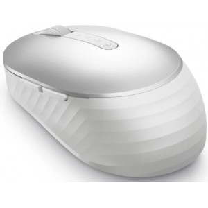 Wireless Mouse Dell MS7421W Premier Rechargeable, Optical, 4000dpi, 2.4 GHz/BT, Platinum Silver