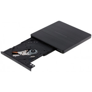 External Portable Slim 8x DVD-RW Drive LG  GP60NB60, Black, (USB2.0), Retail