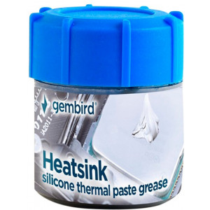 Thermal Paste Gembird, TG-G15-02 (15g, 4.63 W/m·K, 3.15 g/cm?, -30°C to +280°C)