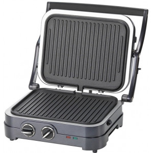 Grill Cuisinart GR47BE, 2000W Power output, 24x32cm, 4 positions, black