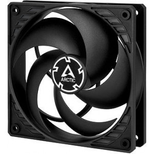 Case/CPU FAN Arctic P12, Pressure-optimised Fan, Black/Black, 120x120x25 mm, 3-pin, 1800rpm, Noise 0.3 Sone (@ 1800 RPM), 56.3 CFM (95.65 m3/h) (ACFAN00135A)