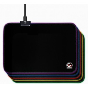 Gembird Mouse pad MP-GAMELED-M, Gaming mouse pad with LED light effect, M-size