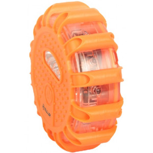 SemnalizatorAuto de urgenta si lanterna LED Tellur Basic, 3 x AAA, magnetic, portocaliu