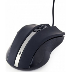 Gembird MUS-GU-02, 6-button G-laser mouse with scroll wheel, 800-2400dpi, USB, Black