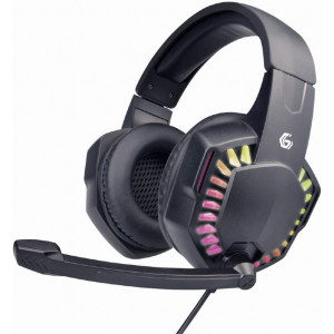 Gembird GHS-06, Gaming headset with RGB rainbow LED light effect