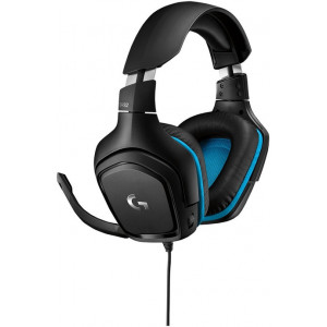 Logitech G432 7.1 Surround Sound Wired Gaming Headset - LEATHERETTE - USB - EMEA