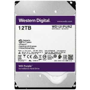 3.5" HDD 12.0TB  Western Digital WD121PURZ Caviar® Purple™PRO, CMR Drive, 7200rpm, 256MB, SATAIII