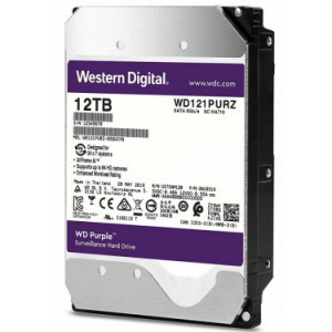 3.5" HDD 12.0TB  Western Digital WD121PURZ Caviar® Purple™PRO, CMR Drive, 7200rpm, 256MB, SATAIII