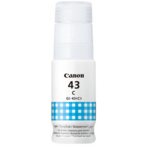 Ink Bottle Canon INK GI-43 C, Cyan, 60ml for Canon Pixma G640/540, 8000 pages.