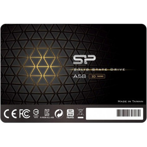 2.5" SSD 256GB  Silicon Power  Ace A58, SATAIII, SeqReads: 560 MB/s, SeqWrites: 530 MB/s, Controller Phison S11, MTBF 1.5mln, SLC Cash, BBM, Internal Auto-Copy Technology, SP Toolbox, 7mm, 3D NAND TLC