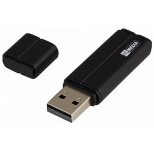 64GB USB2.0  MyMedia (by Verbatim) MyUSB Drive Black, Classic compact design with cap to protect USB connector DataTraveler G4 White/Red, (Read 18 MByte/s, Write 10 MByte/s)