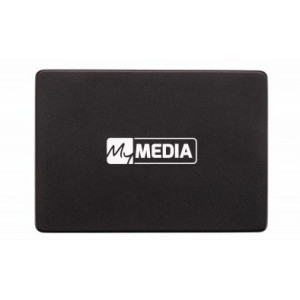 2.5" SSD 256GB  MyMedia (by Verbatim), SATAIII, Sequential Reads: 520 MB/s, Sequential Writes: 450 MB/s, Maximum Random 4k: Read: 31,000 IOPS / Write: 68,000 IOPS, Thickness- 7mm, Aluminium Alloy, 80TB TBW, 3D NAND TLC