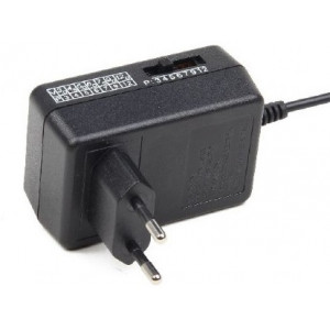 Universal AC-DC adapter, 24 W - Gembird EG-MC-009, Universal AC powered DC adapter with manual voltage selection,  7 DC power connectors