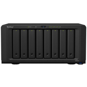 SYNOLOGY DS1819+, 8-bay, Intel Atom 4-core 2.1GHz, 4Gb*1+1Slot, 4x1GbE, PCIe