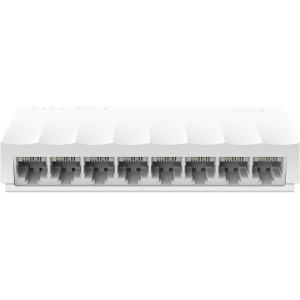 TP-LINK LS1008 8-port Desktop Switch, 8 10/100M RJ45 ports, Plastic case